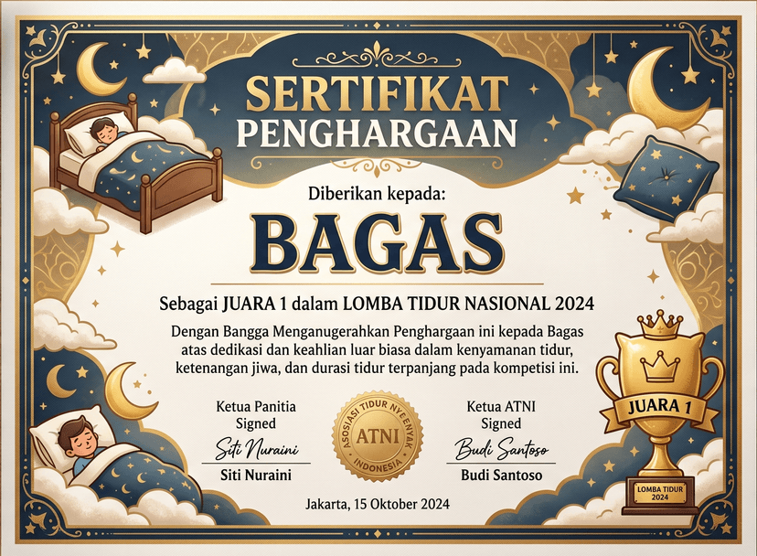 National Sleeping Competition